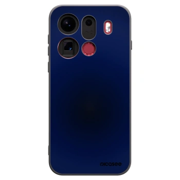 Picasee Μαύρη θήκη σιλικόνης για OPPO Find X9 Pro - Deep Ocean
