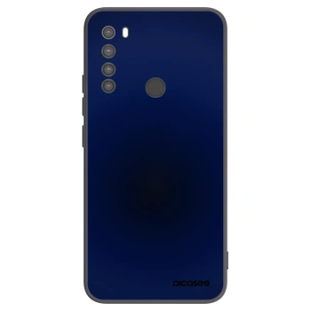 Picasee Μαύρη θήκη σιλικόνης για Xiaomi Redmi Note 8 - Deep Ocean