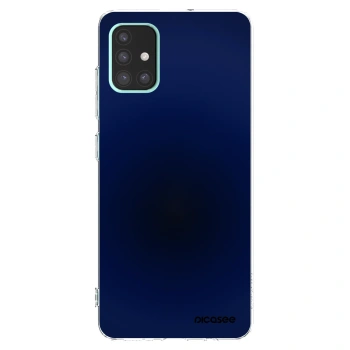 Picasee διαφανής θήκη σιλικόνης Samsung Galaxy A51 A515F - Deep Ocean
