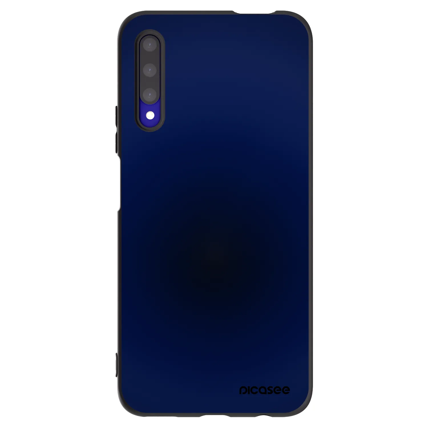Picasee Μαύρη θήκη σιλικόνης για Honor 9X Pro - Deep Ocean
