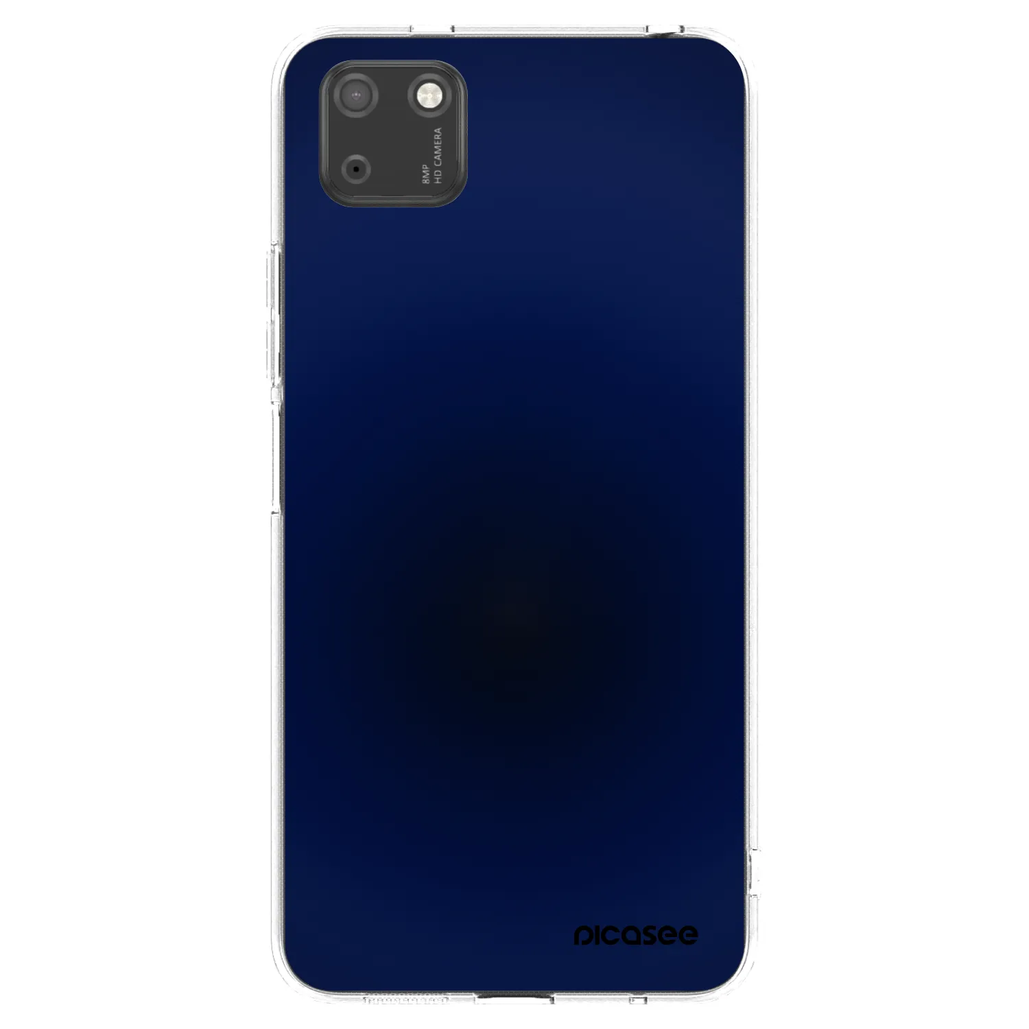 Picasee διαφανής θήκη σιλικόνης Huawei Y5P - Deep Ocean