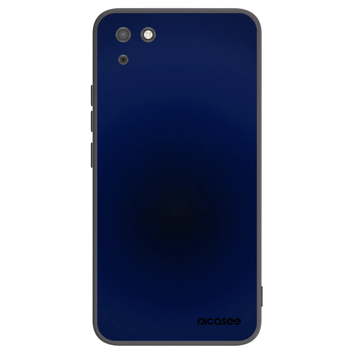Picasee Μαύρη θήκη σιλικόνης για Huawei Y5P - Deep Ocean