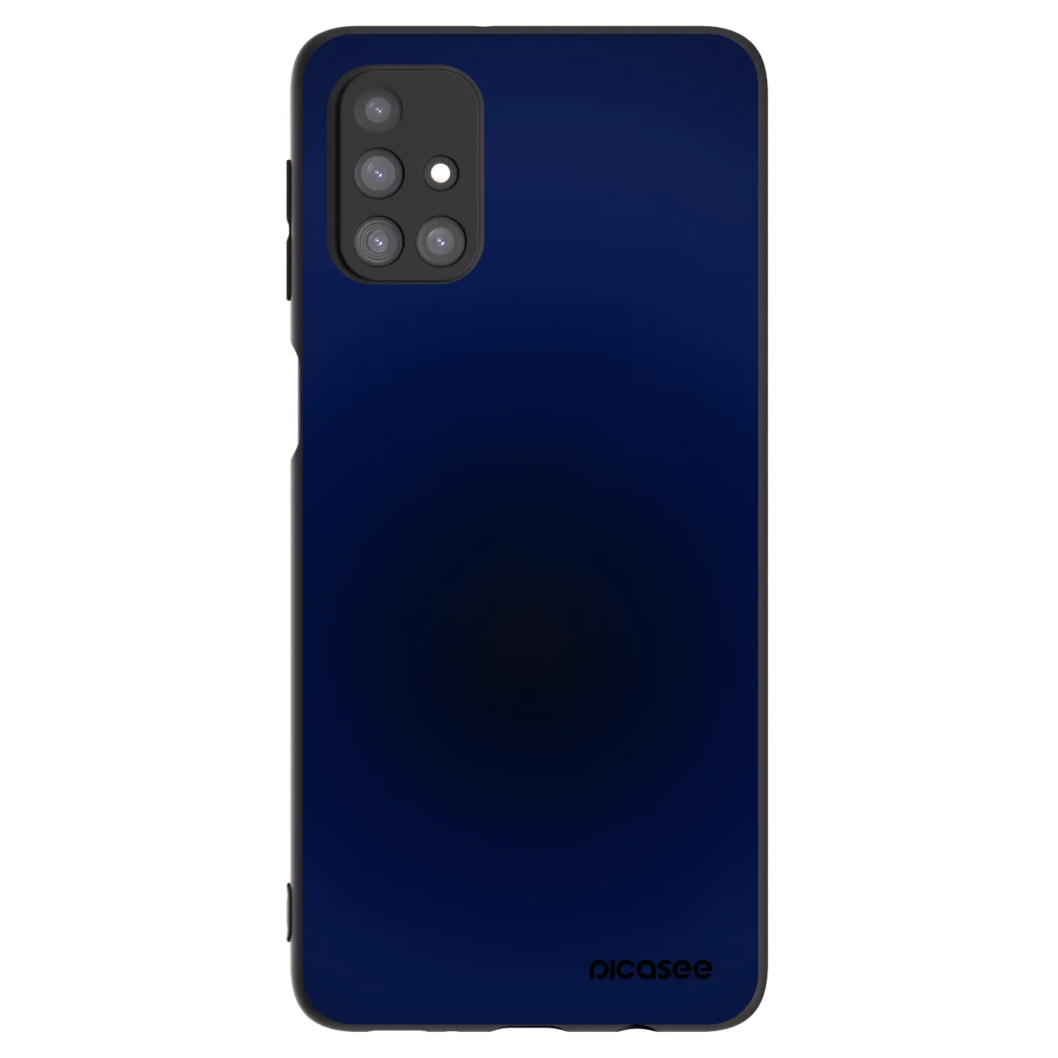 Picasee Μαύρη θήκη σιλικόνης για Samsung Galaxy M31s - Deep Ocean