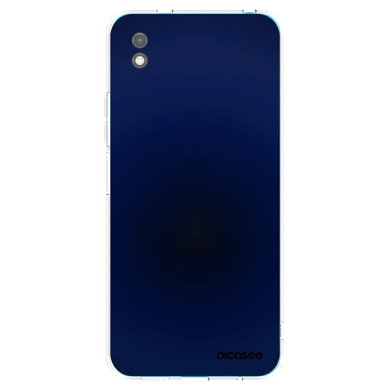 Picasee Μαύρη θήκη σιλικόνης για Xiaomi Redmi 9A - Deep Ocean