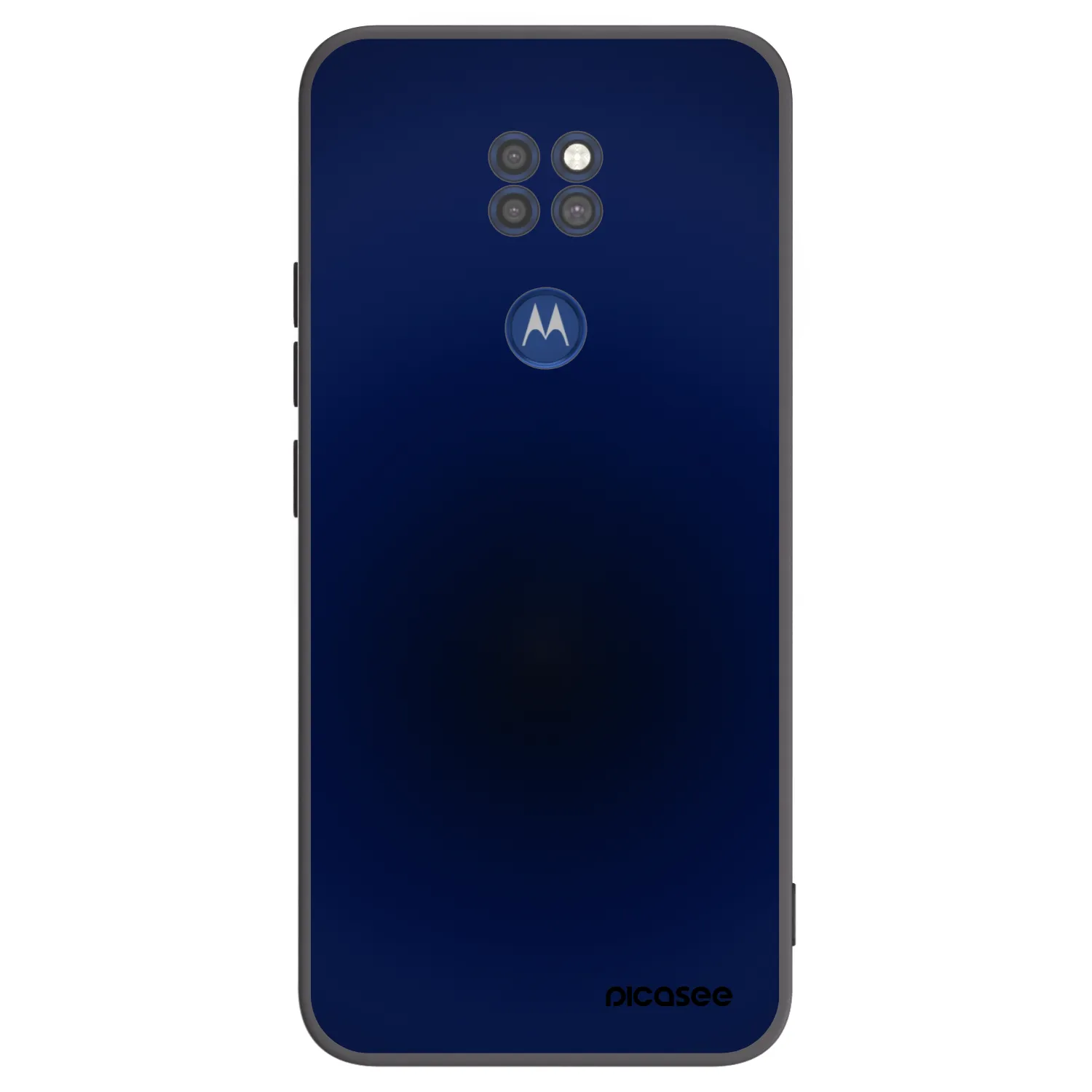 Picasee Μαύρη θήκη σιλικόνης για Motorola Moto G9 Play - Deep Ocean