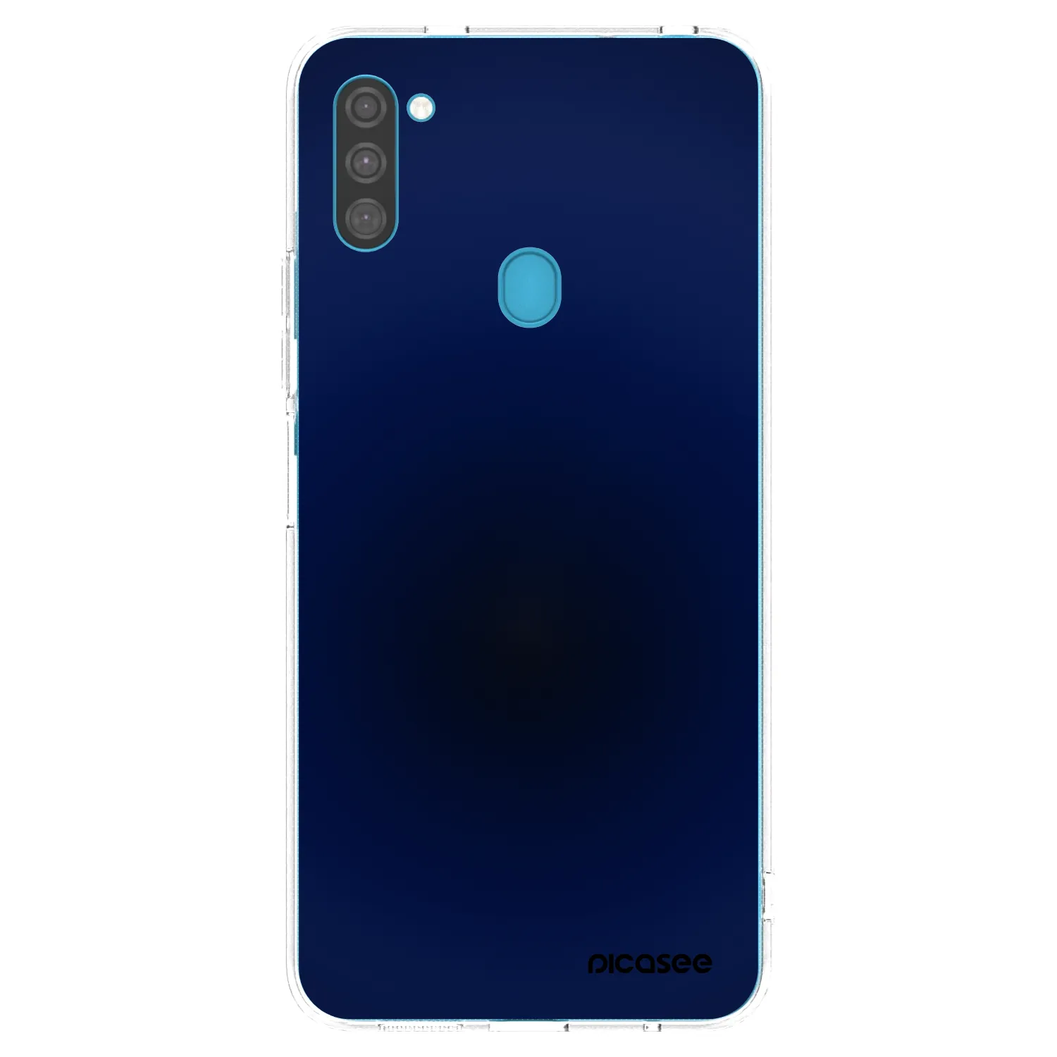 Picasee διαφανής θήκη σιλικόνης Samsung Galaxy M11 - Deep Ocean