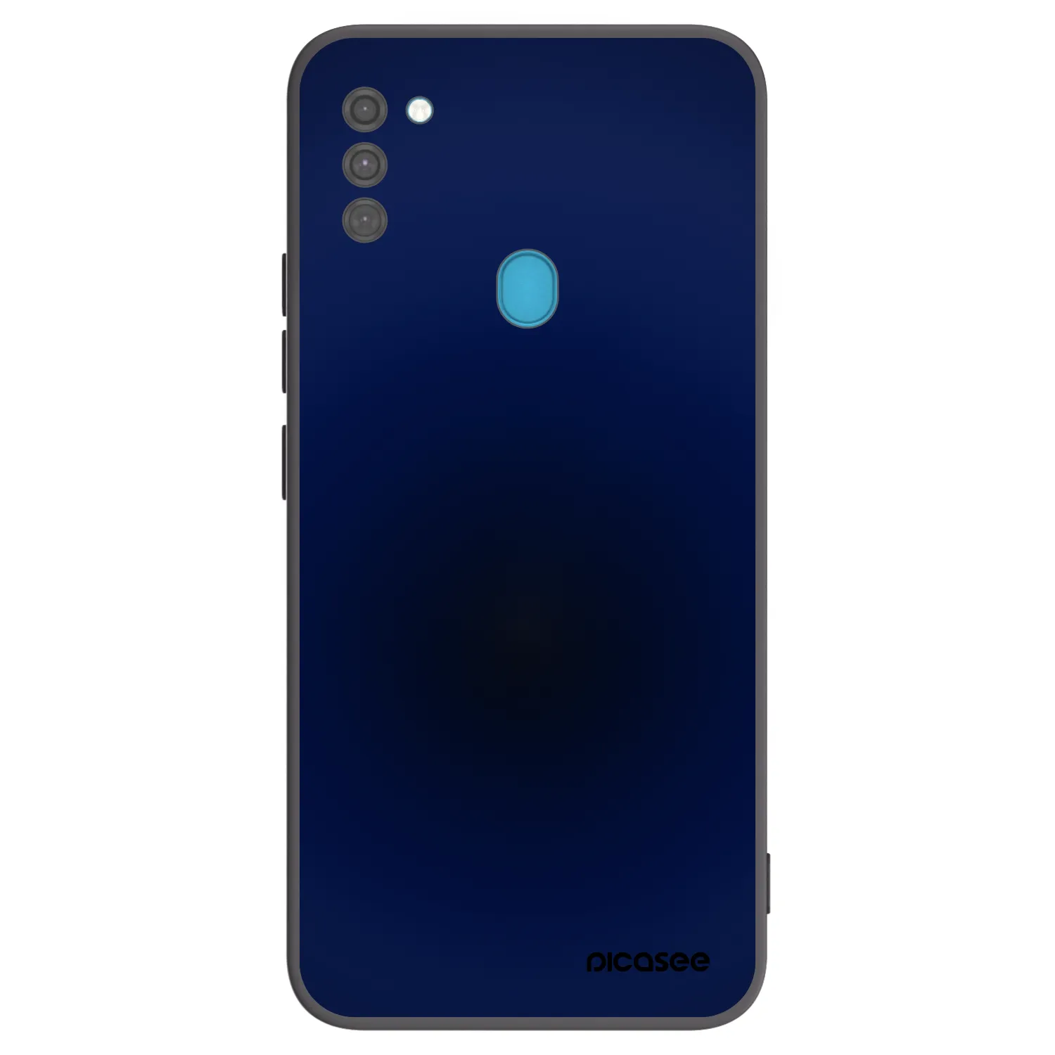 Picasee Μαύρη θήκη σιλικόνης για Samsung Galaxy M11 - Deep Ocean
