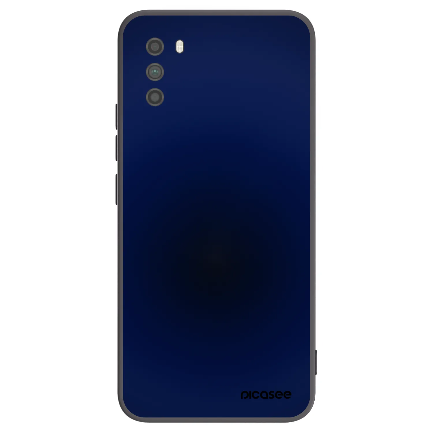Picasee Μαύρη θήκη σιλικόνης για Xiaomi Poco M3 - Deep Ocean