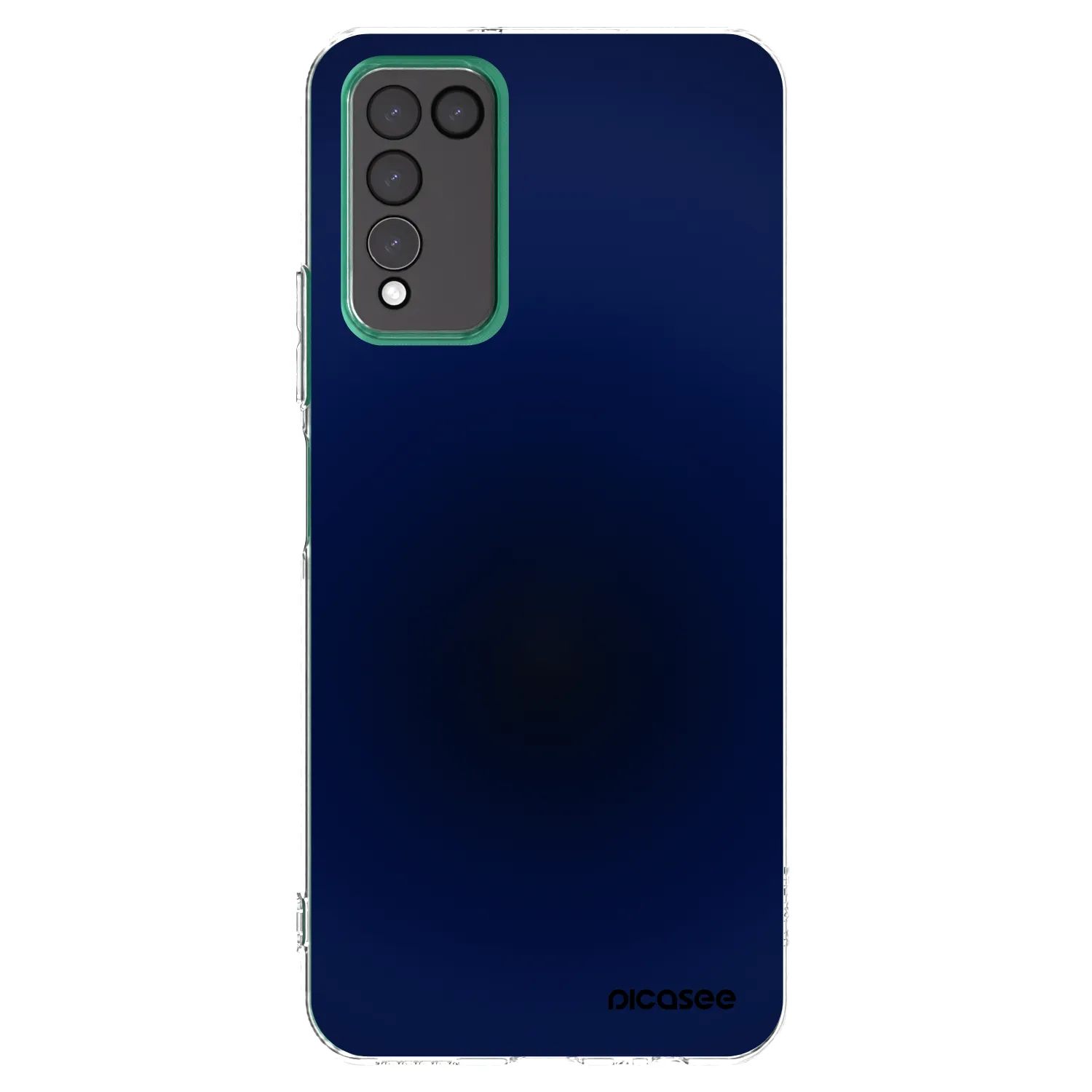 Picasee διαφανής θήκη σιλικόνης Honor 10X Lite - Deep Ocean