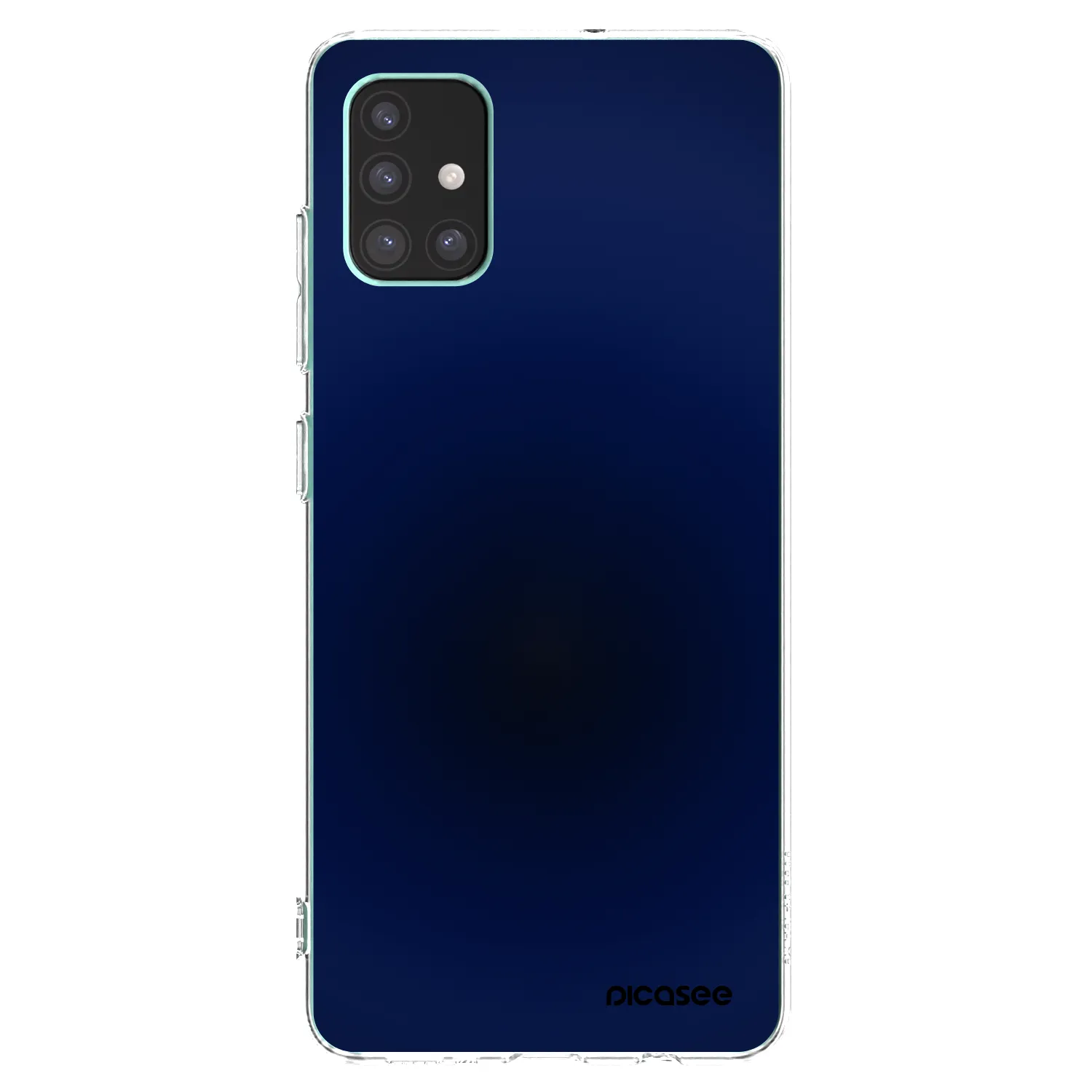 Picasee διαφανής θήκη σιλικόνης Samsung Galaxy M51 M515F - Deep Ocean