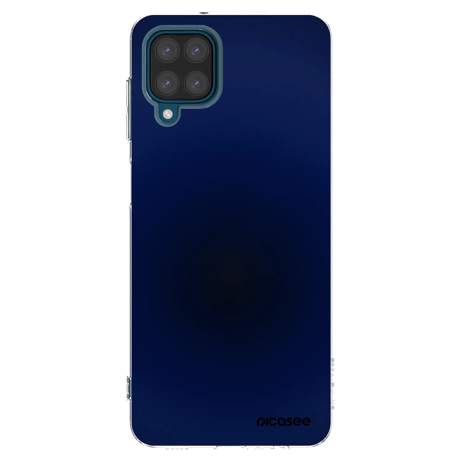 Picasee διαφανής θήκη σιλικόνης Samsung Galaxy A12 A125F - Deep Ocean