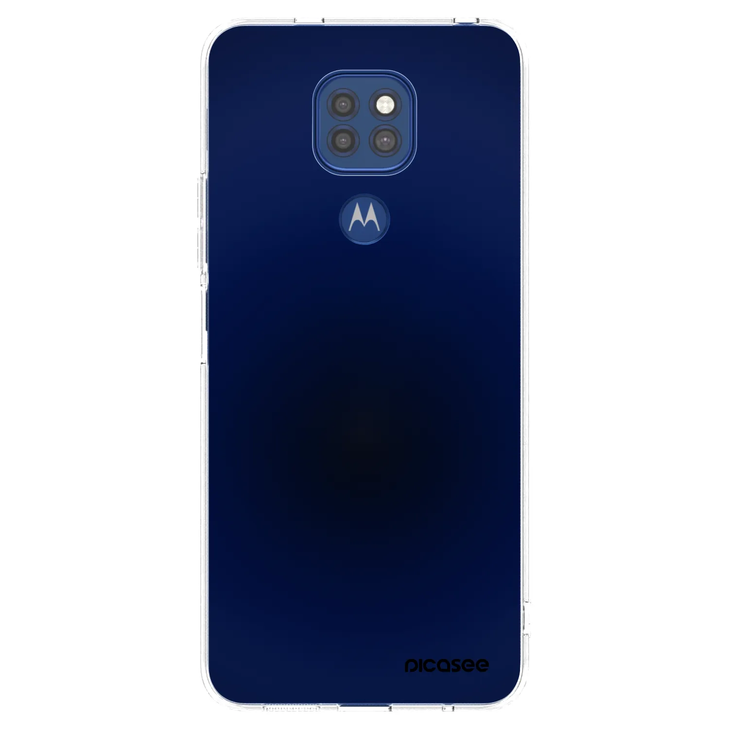Picasee διαφανής θήκη σιλικόνης Motorola Moto G9 Play - Deep Ocean