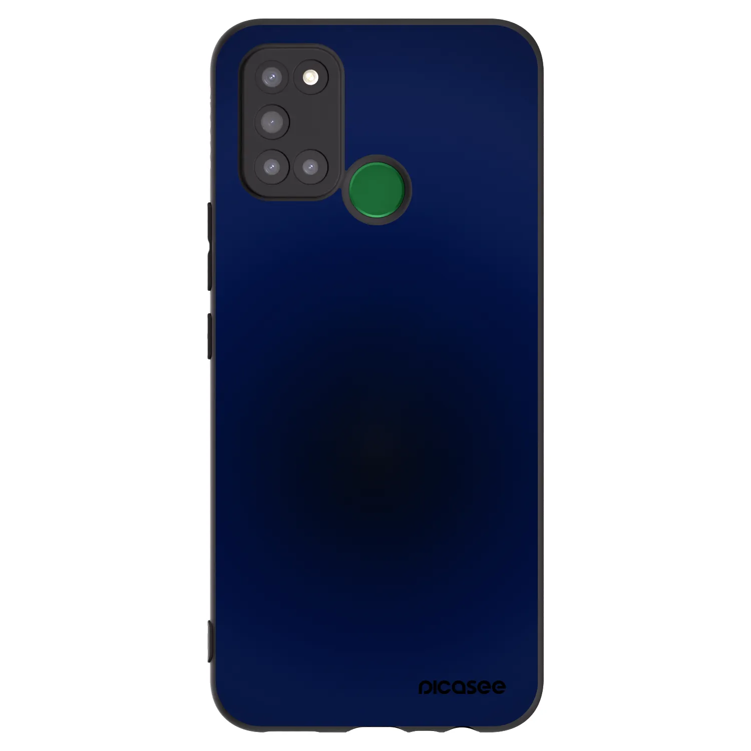 Picasee Μαύρη θήκη σιλικόνης για Realme 7i - Deep Ocean