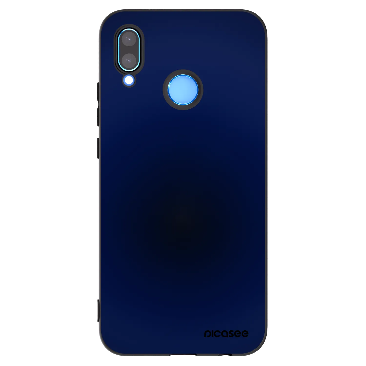 Picasee Μαύρη θήκη σιλικόνης για Huawei P20 Lite - Deep Ocean