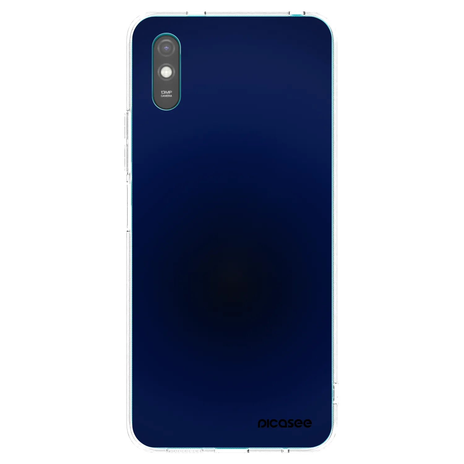 Picasee διαφανής θήκη σιλικόνης Xiaomi Redmi 9AT - Deep Ocean