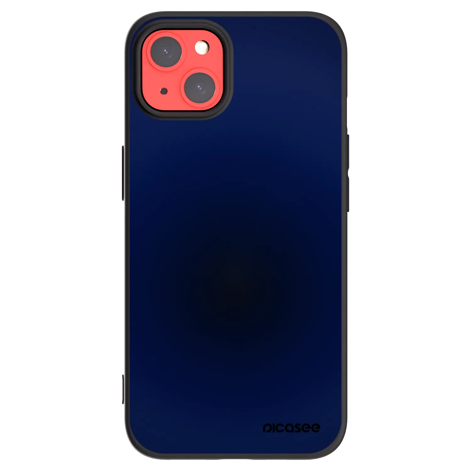 Picasee Μαύρη θήκη σιλικόνης για Apple iPhone 13 - Deep Ocean