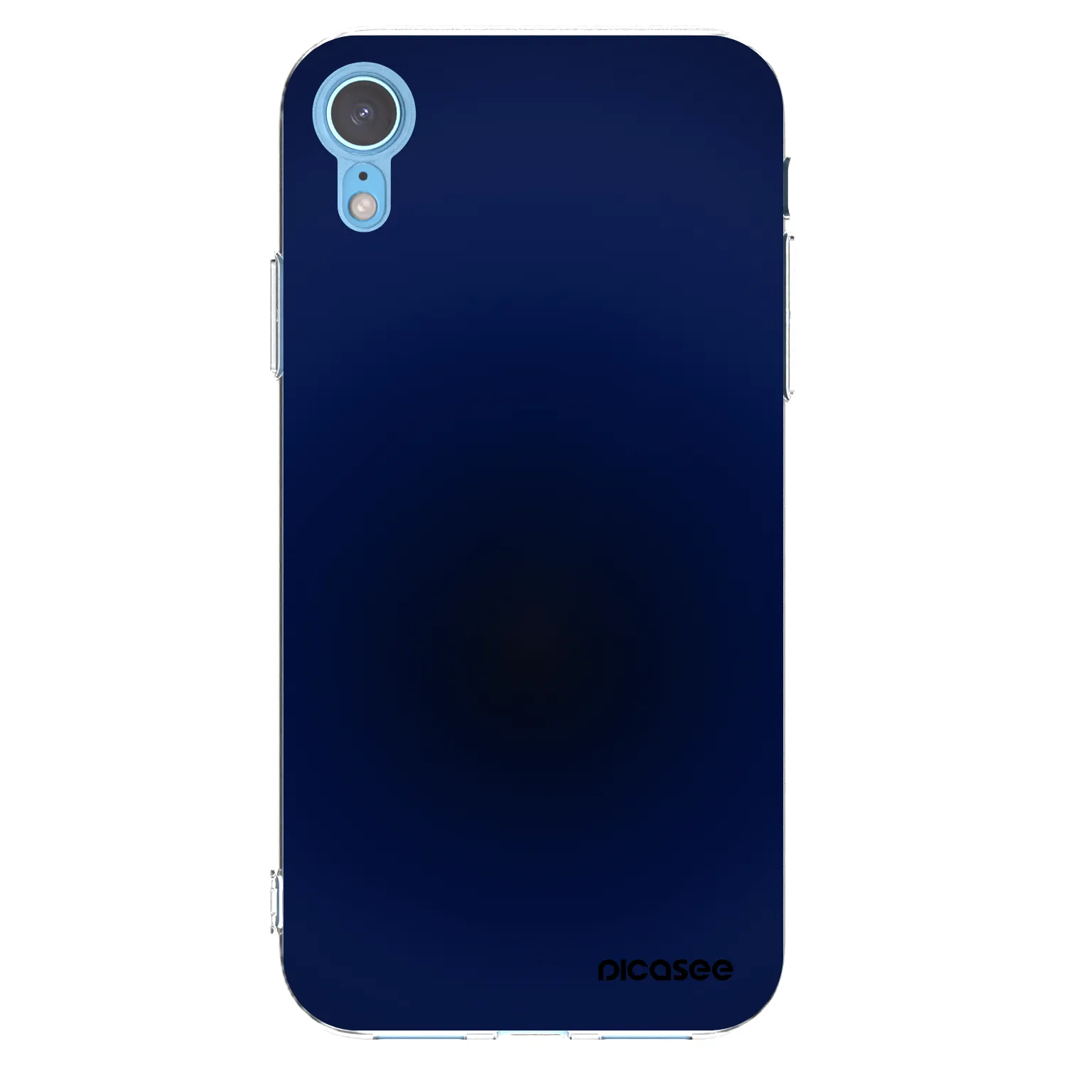 Picasee διαφανής θήκη σιλικόνης Apple iPhone XR - Deep Ocean
