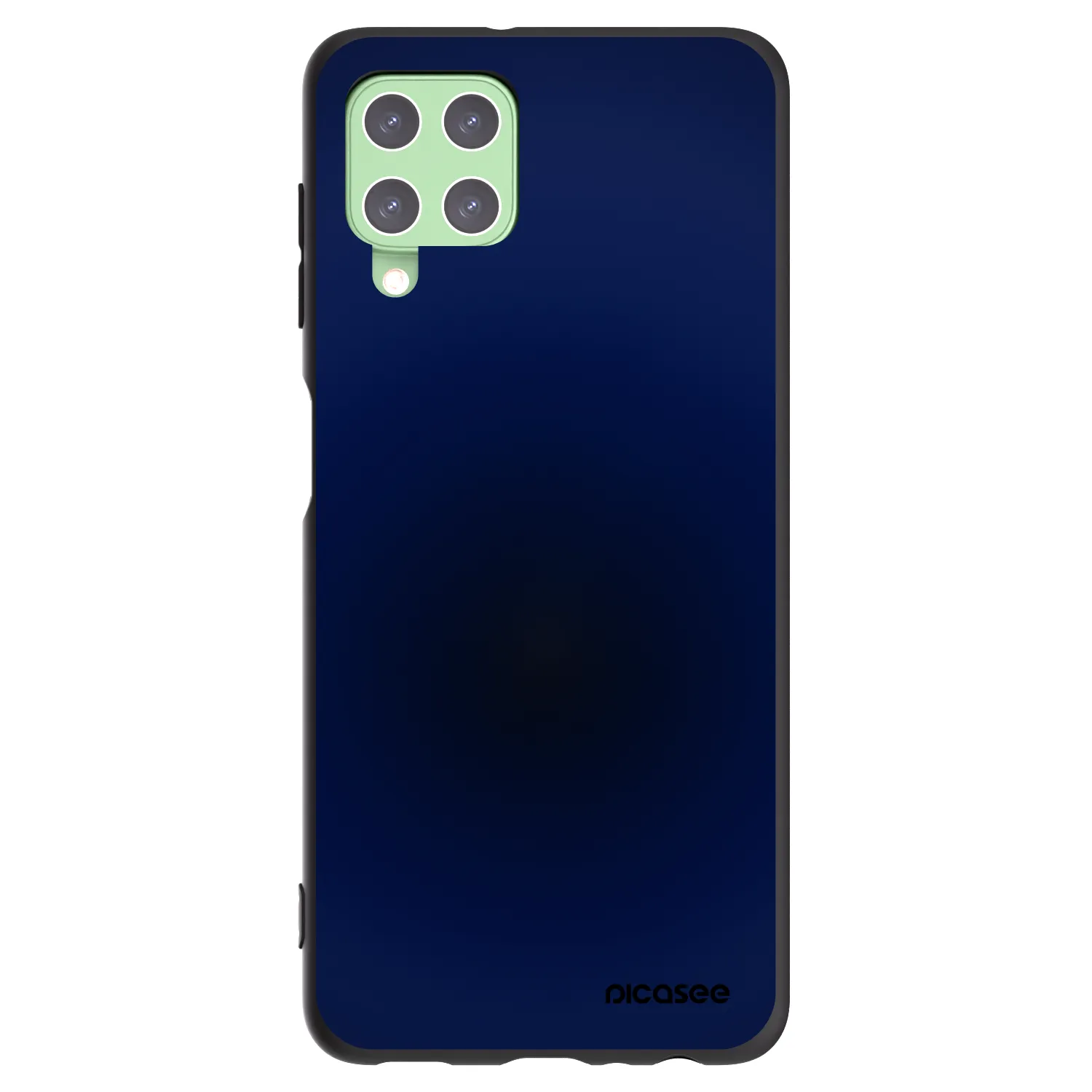 Picasee Μαύρη θήκη σιλικόνης για Samsung Galaxy A22 A225F 4G - Deep Ocean