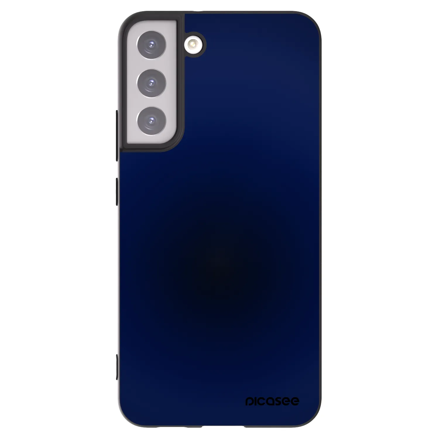 Picasee Μαύρη θήκη σιλικόνης για Samsung Galaxy S22+ 5G - Deep Ocean