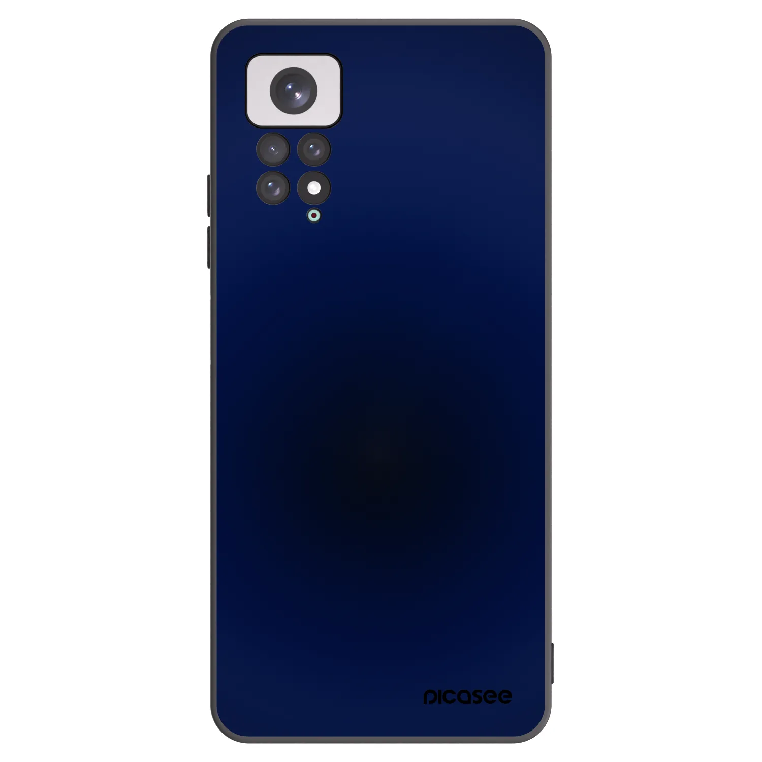 Picasee Μαύρη θήκη σιλικόνης για Xiaomi Redmi Note 11 - Deep Ocean