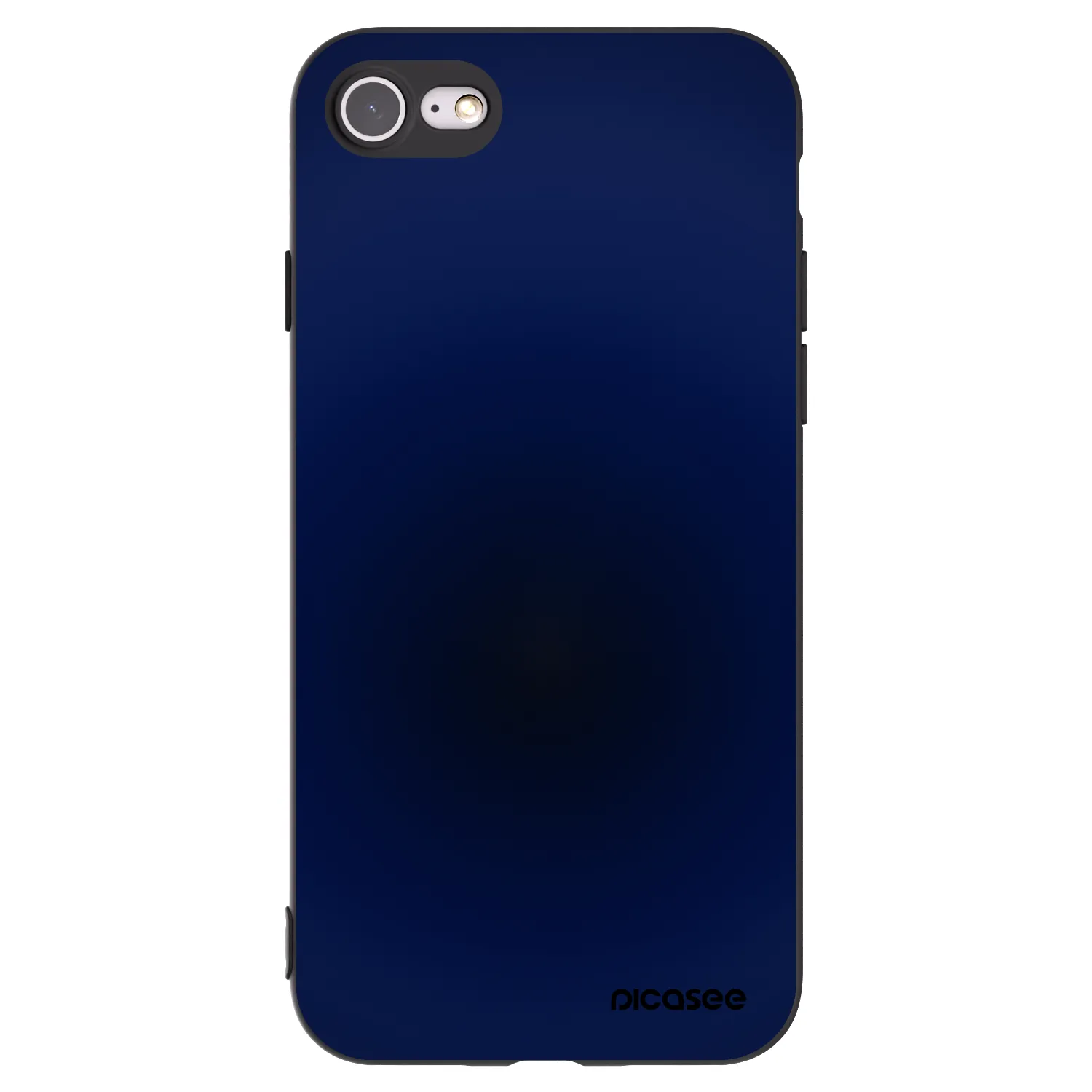 Picasee Μαύρη θήκη σιλικόνης για Apple iPhone SE 2022 - Deep Ocean