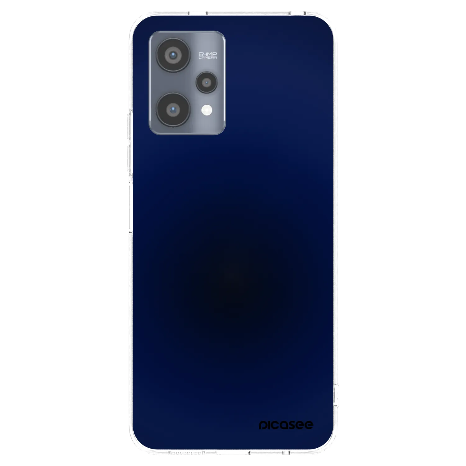 Picasee διαφανής θήκη σιλικόνης Realme 9 Pro 5G - Deep Ocean