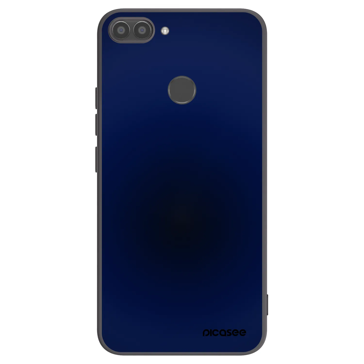 Picasee Μαύρη θήκη σιλικόνης για Huawei P Smart - Deep Ocean