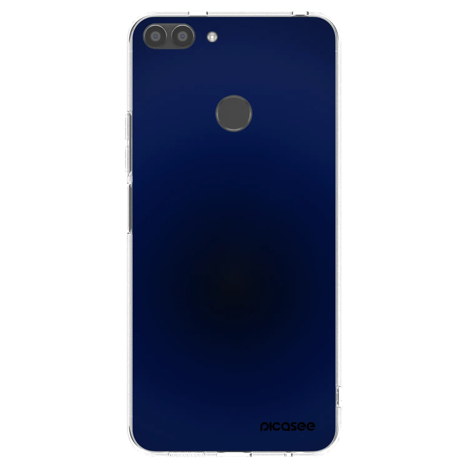 Picasee διαφανής θήκη σιλικόνης Huawei P Smart - Deep Ocean