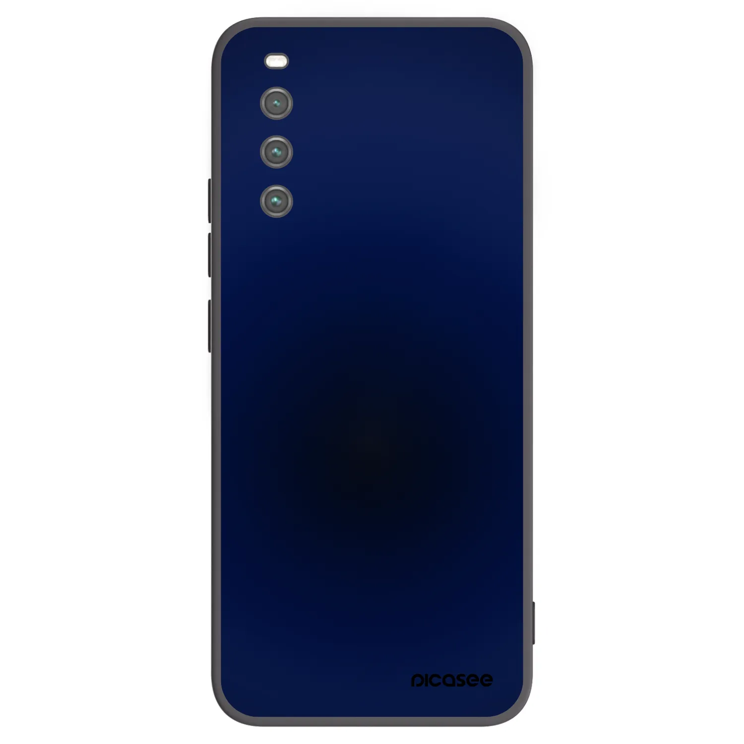 Picasee Μαύρη θήκη σιλικόνης για Sony Xperia 10 IV 5G - Deep Ocean