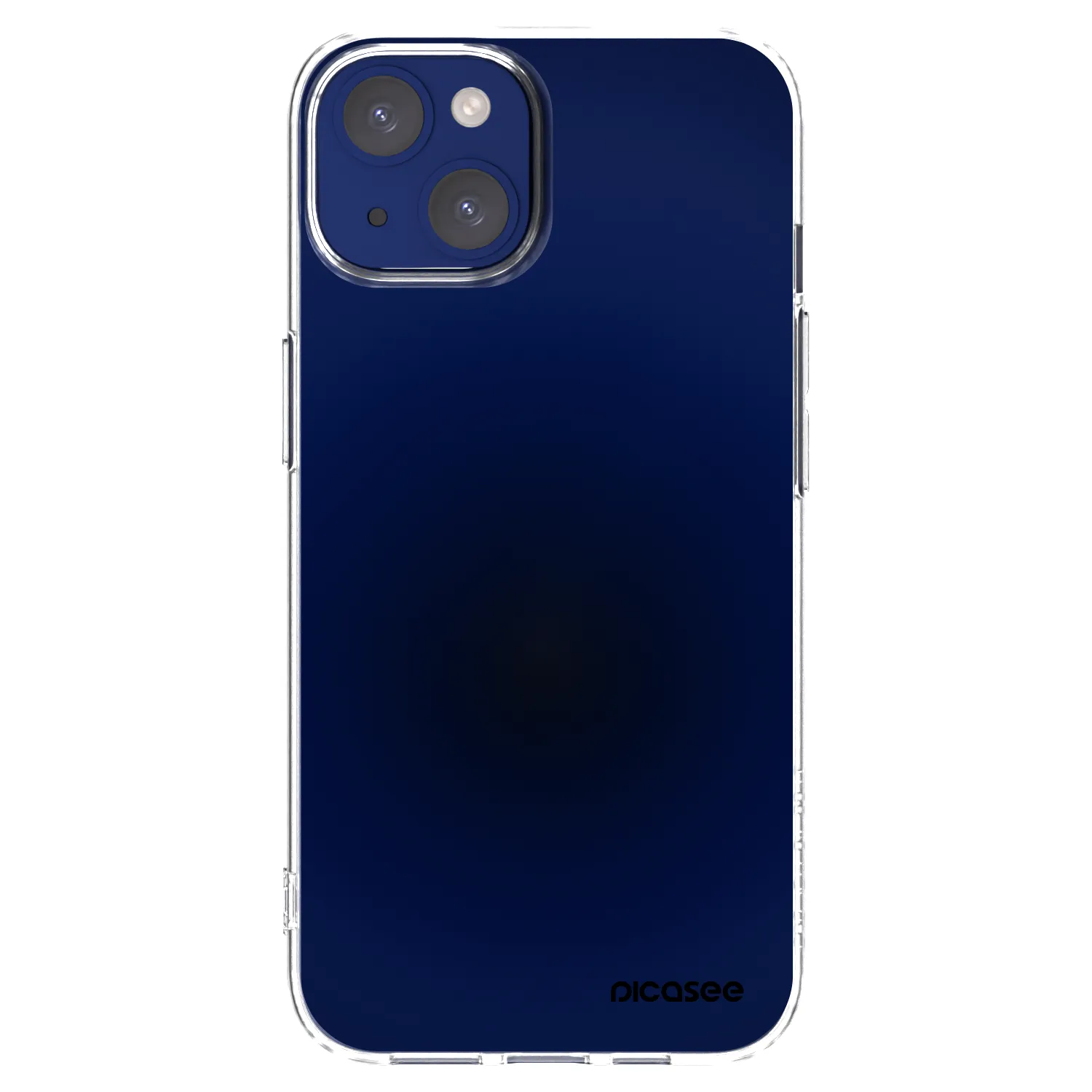 Picasee διαφανής θήκη σιλικόνης Apple iPhone 14 - Deep Ocean