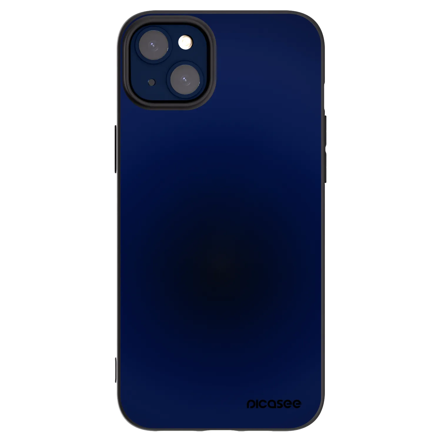 Picasee Μαύρη θήκη σιλικόνης για Apple iPhone 14 Plus - Deep Ocean