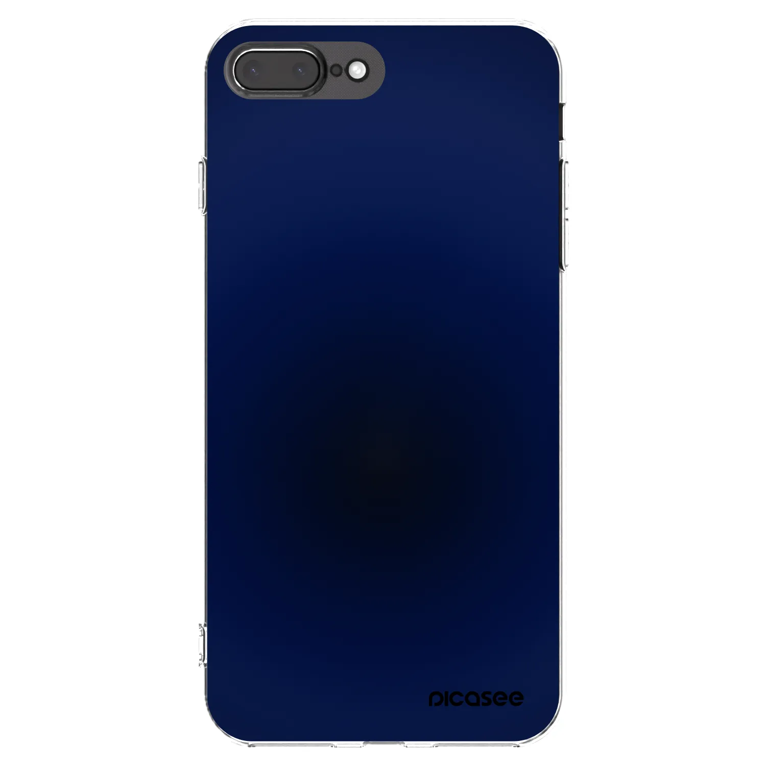 Picasee διαφανής θήκη σιλικόνης Apple iPhone 8 Plus - Deep Ocean