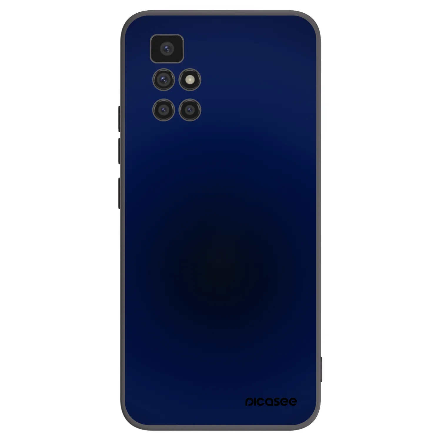 Picasee Μαύρη θήκη σιλικόνης για Xiaomi Redmi 10 (2022) - Deep Ocean