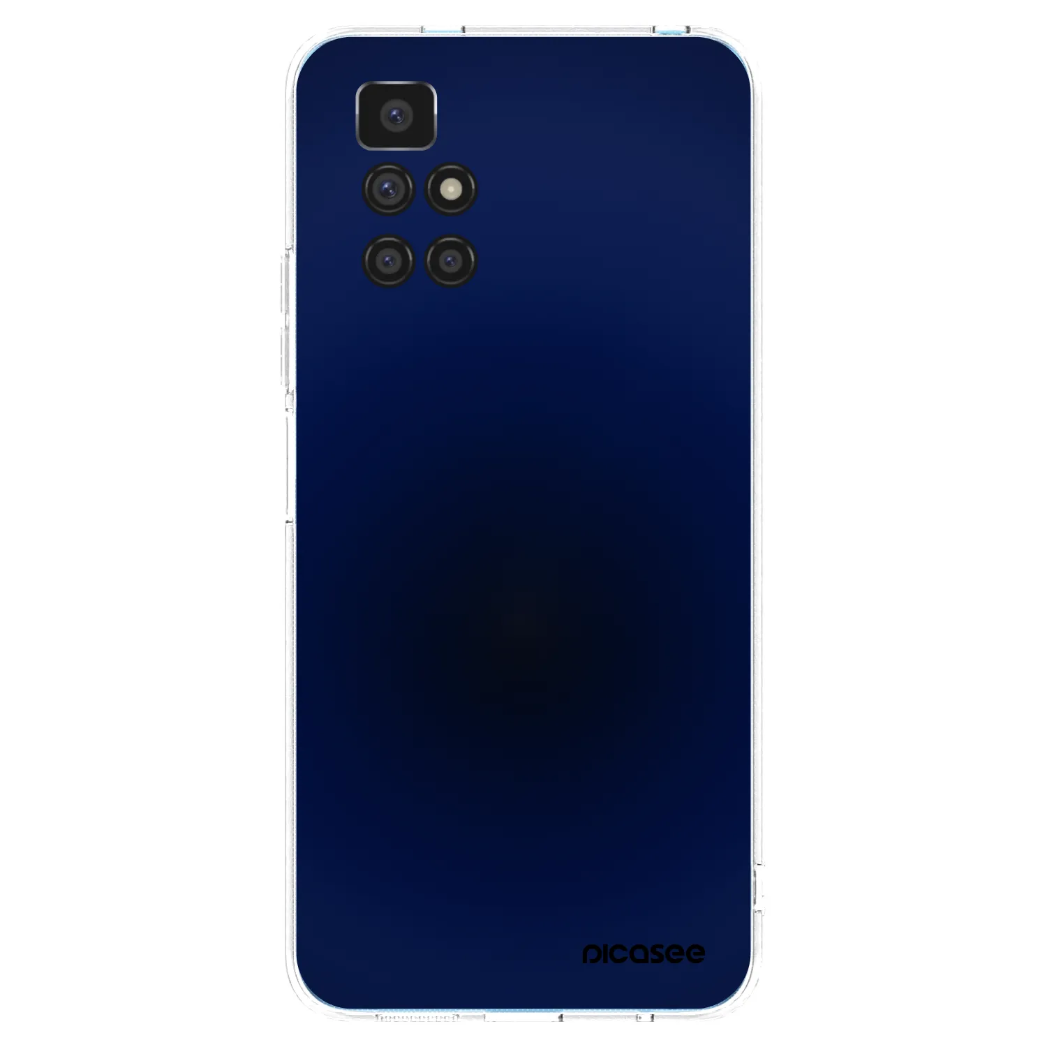 Picasee διαφανής θήκη σιλικόνης Xiaomi Redmi 10 (2022) - Deep Ocean