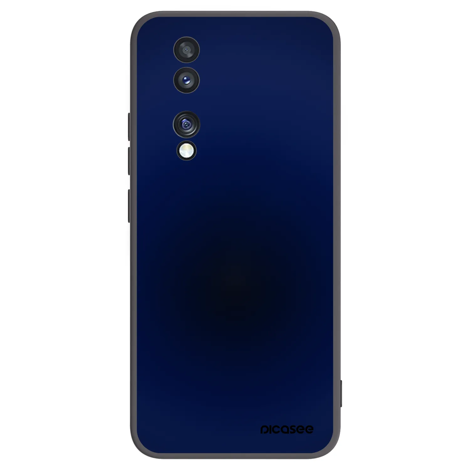 Picasee Μαύρη θήκη σιλικόνης για Honor 70 - Deep Ocean