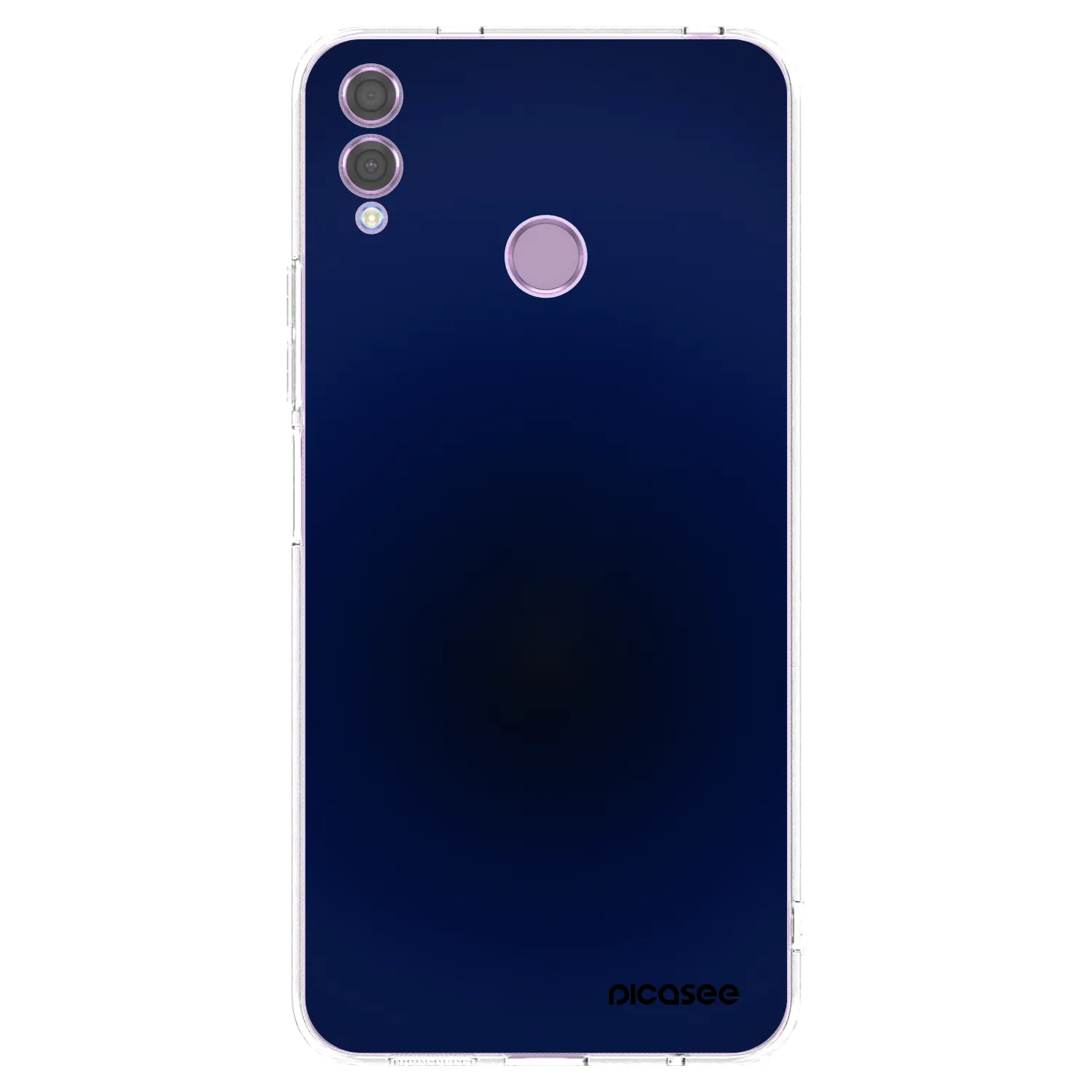 Picasee διαφανής θήκη σιλικόνης Honor 8X - Deep Ocean
