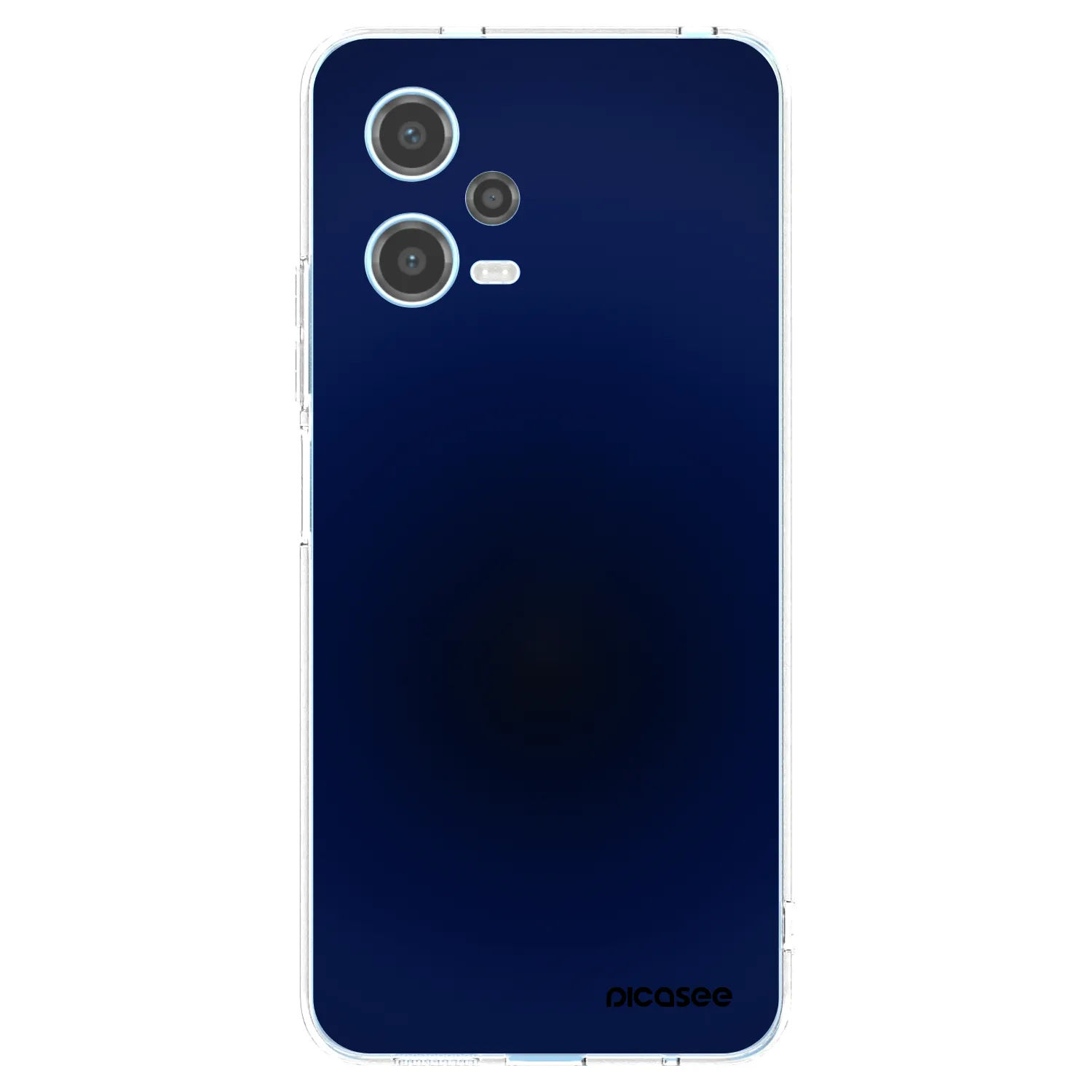 Picasee διαφανής θήκη σιλικόνης Xiaomi Redmi Note 12 5G - Deep Ocean
