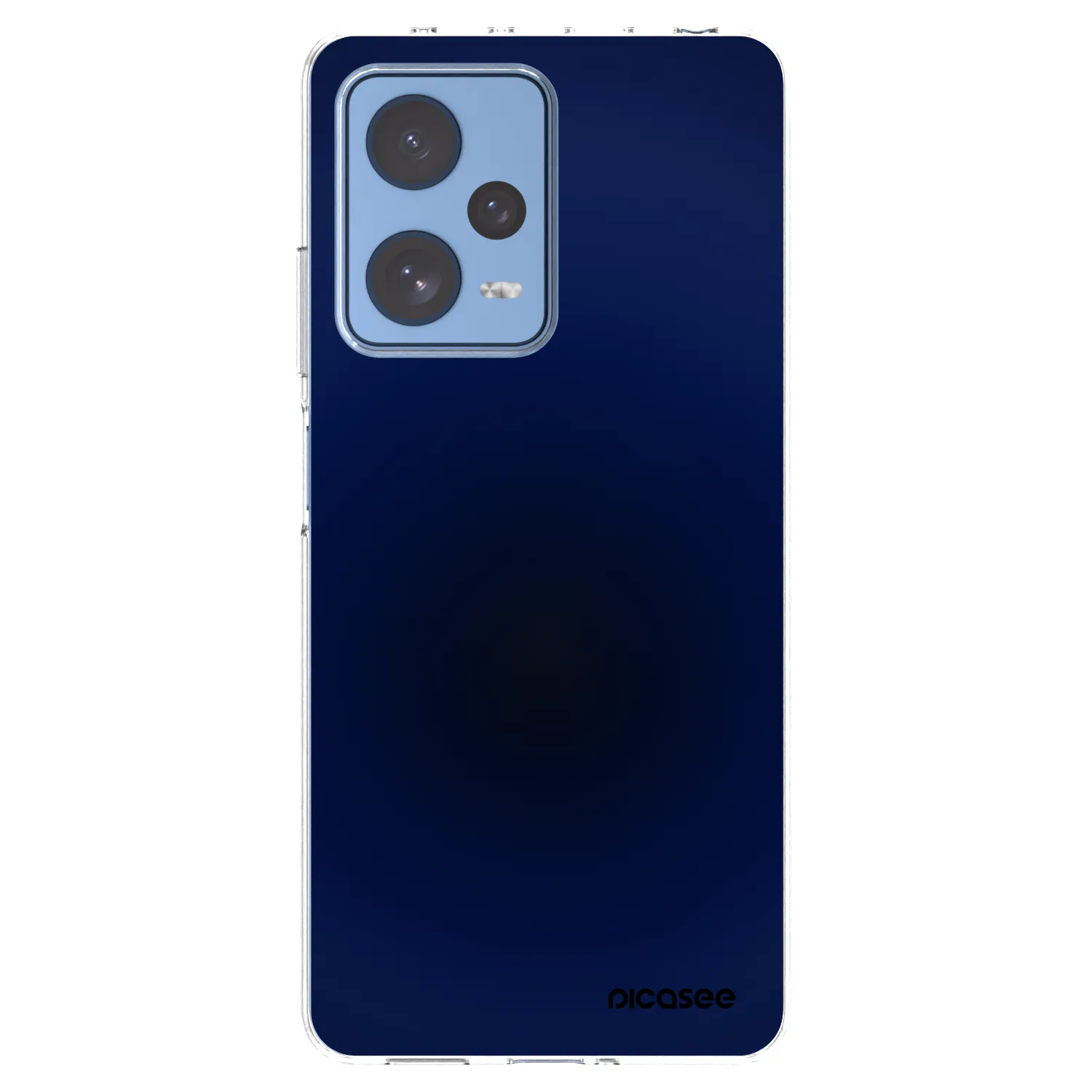 Picasee διαφανής θήκη σιλικόνης Xiaomi Redmi Note 12 Pro 5G - Deep Ocean