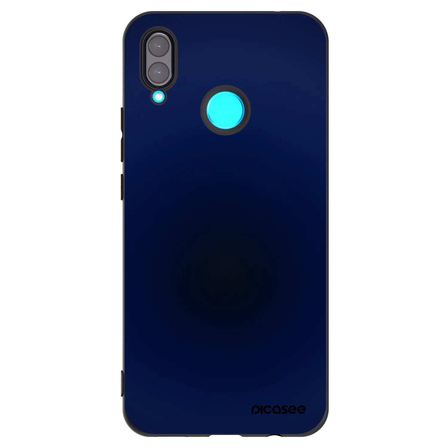Picasee Μαύρη θήκη σιλικόνης για Huawei Nova 3i - Deep Ocean
