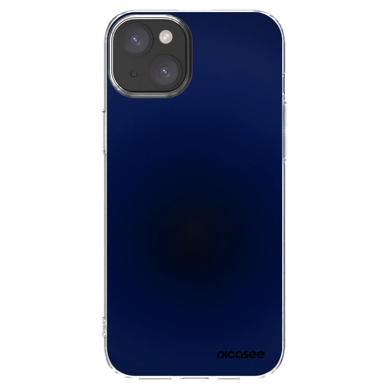 Picasee διαφανής θήκη σιλικόνης Apple iPhone 15 Plus - Deep Ocean