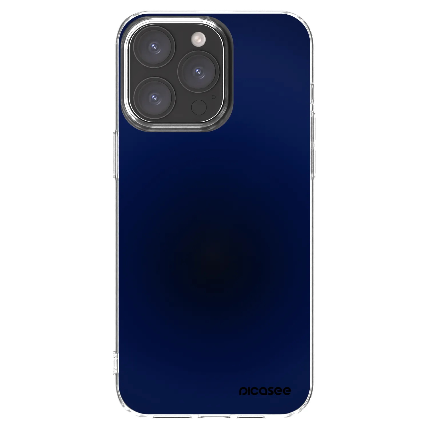 Picasee διαφανής θήκη σιλικόνης Apple iPhone 15 Pro Max - Deep Ocean