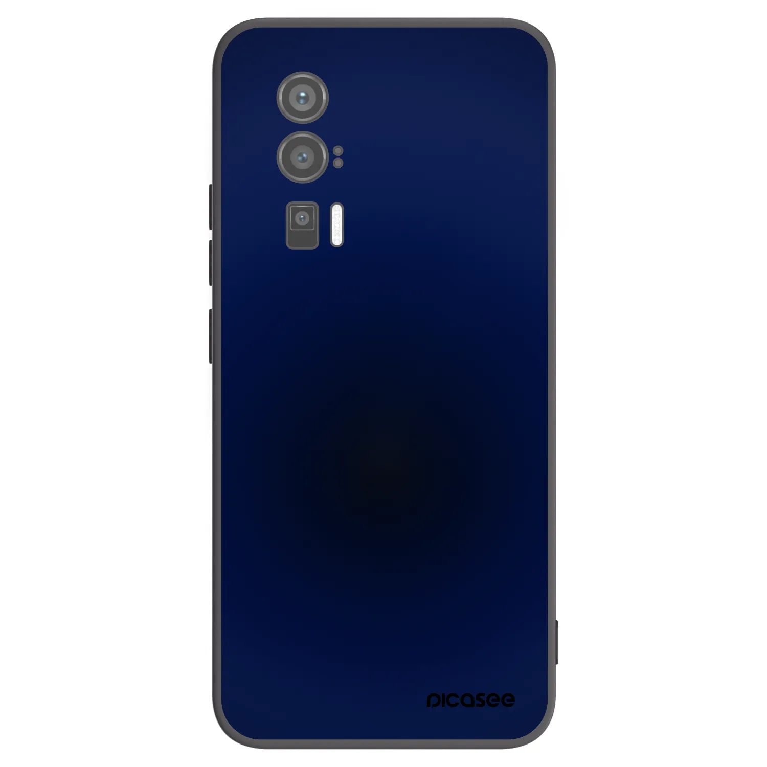 Picasee Μαύρη θήκη σιλικόνης για Xiaomi Poco F5 Pro 5G - Deep Ocean