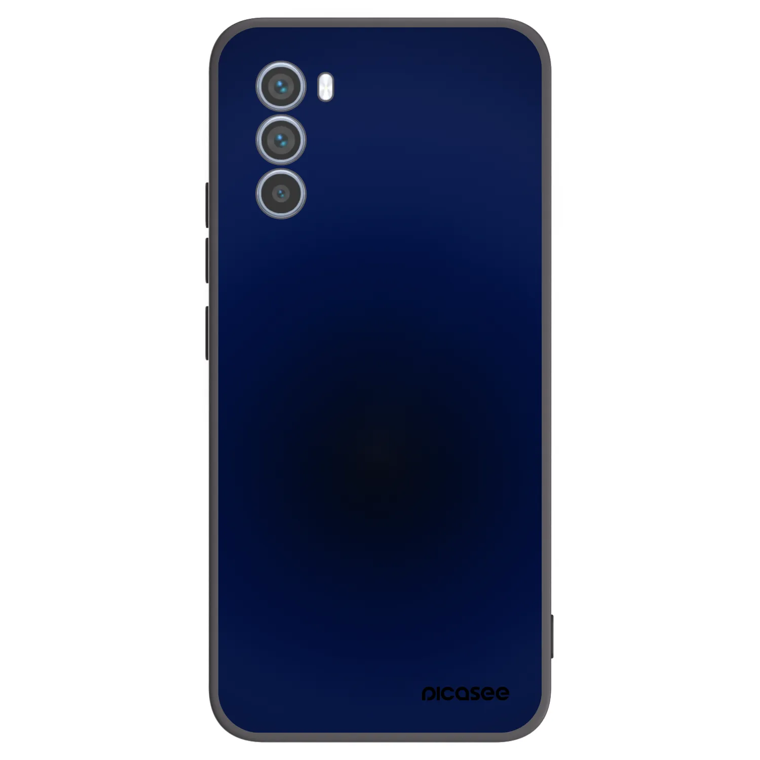 Picasee Μαύρη θήκη σιλικόνης για Motorola Moto G62 - Deep Ocean