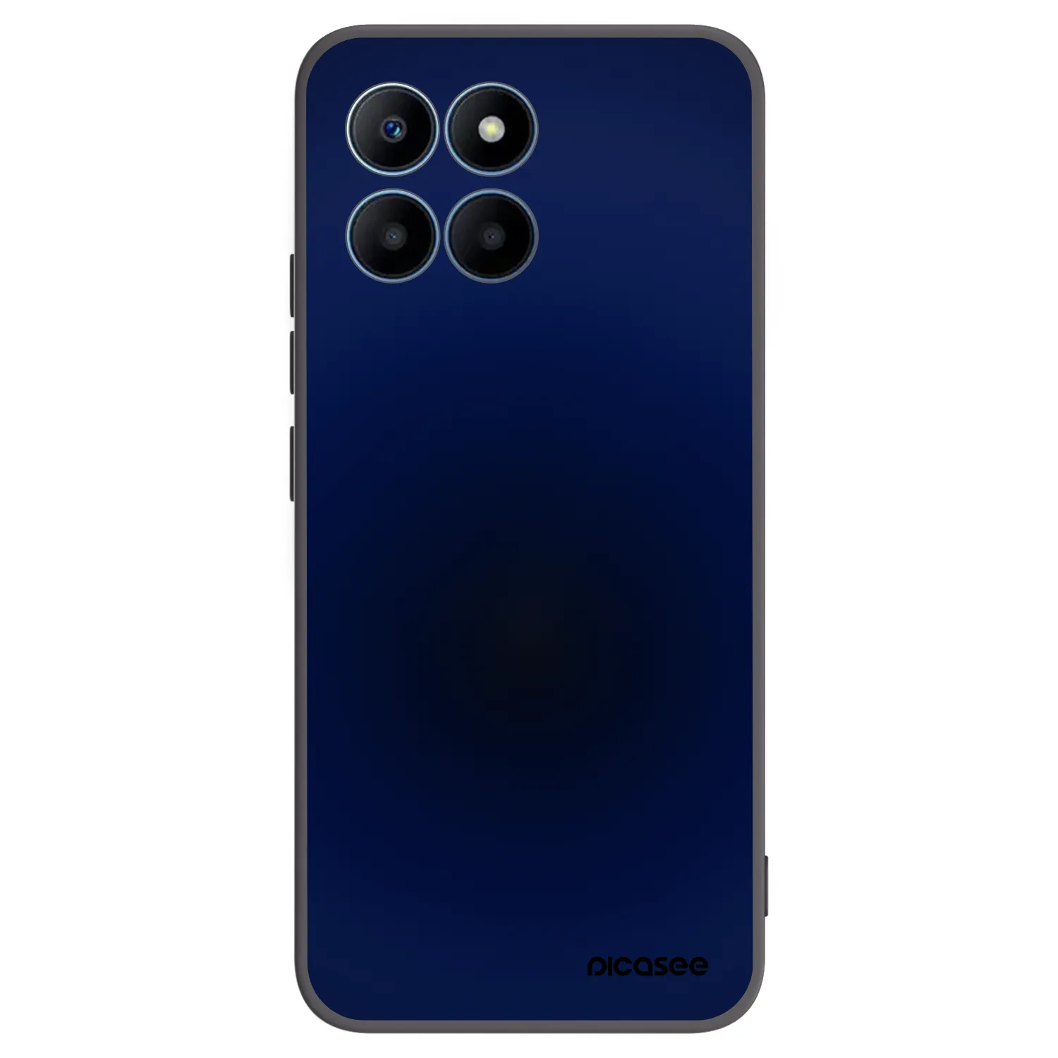 Picasee Μαύρη θήκη σιλικόνης για Honor 70 Lite - Deep Ocean