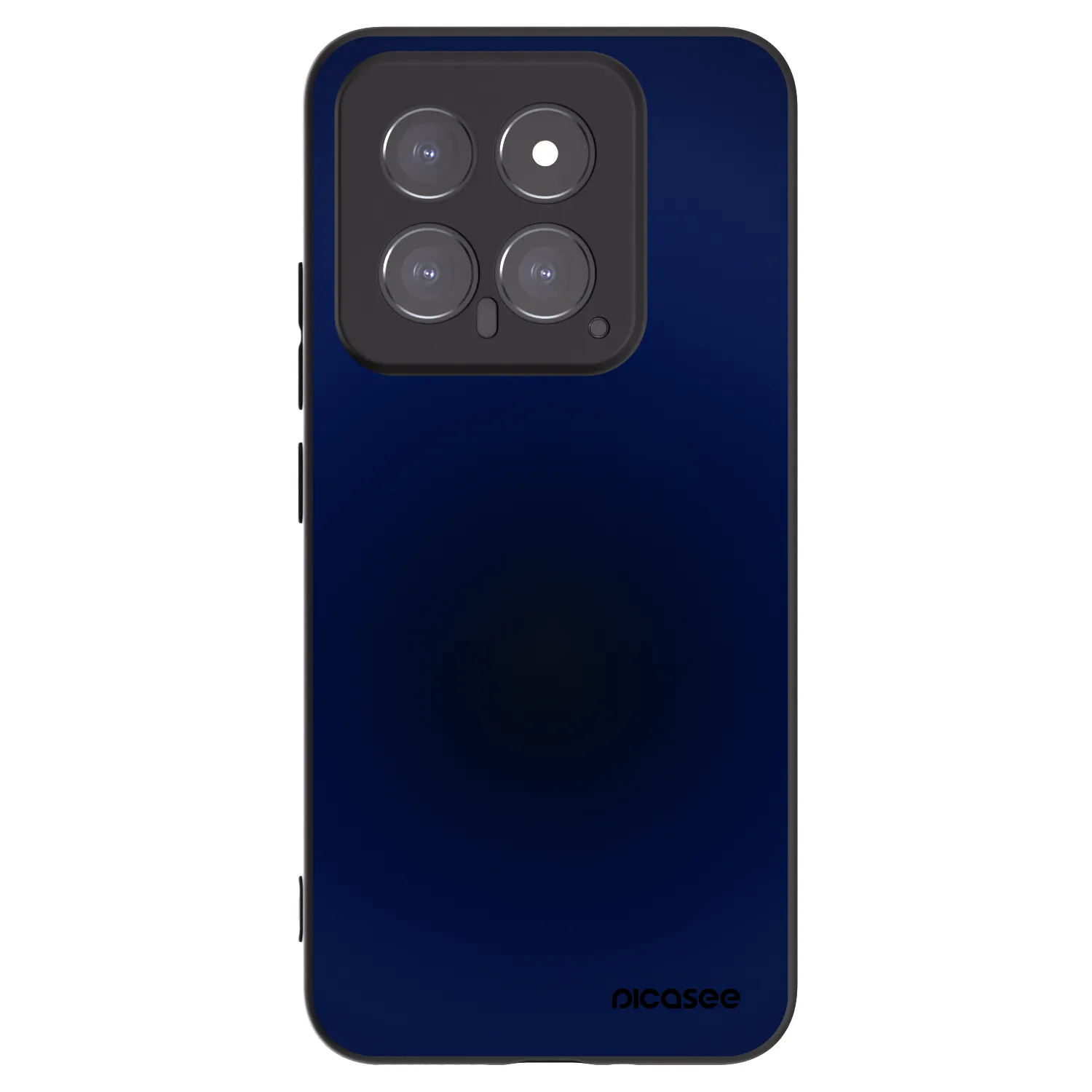 Picasee Μαύρη θήκη σιλικόνης για Xiaomi 14 - Deep Ocean