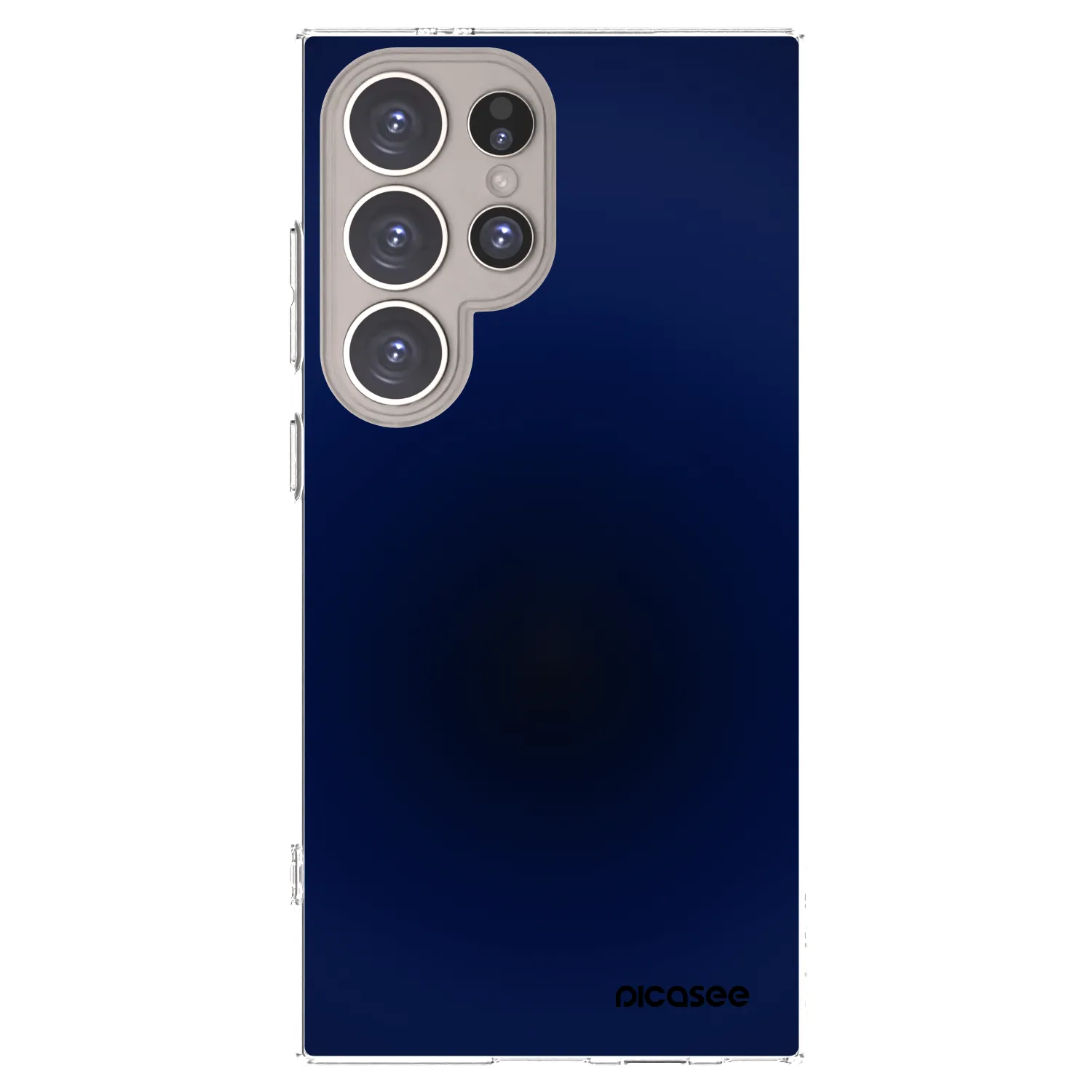 Picasee διαφανής θήκη σιλικόνης Samsung Galaxy S24 Ultra S928B 5G - Deep Ocean