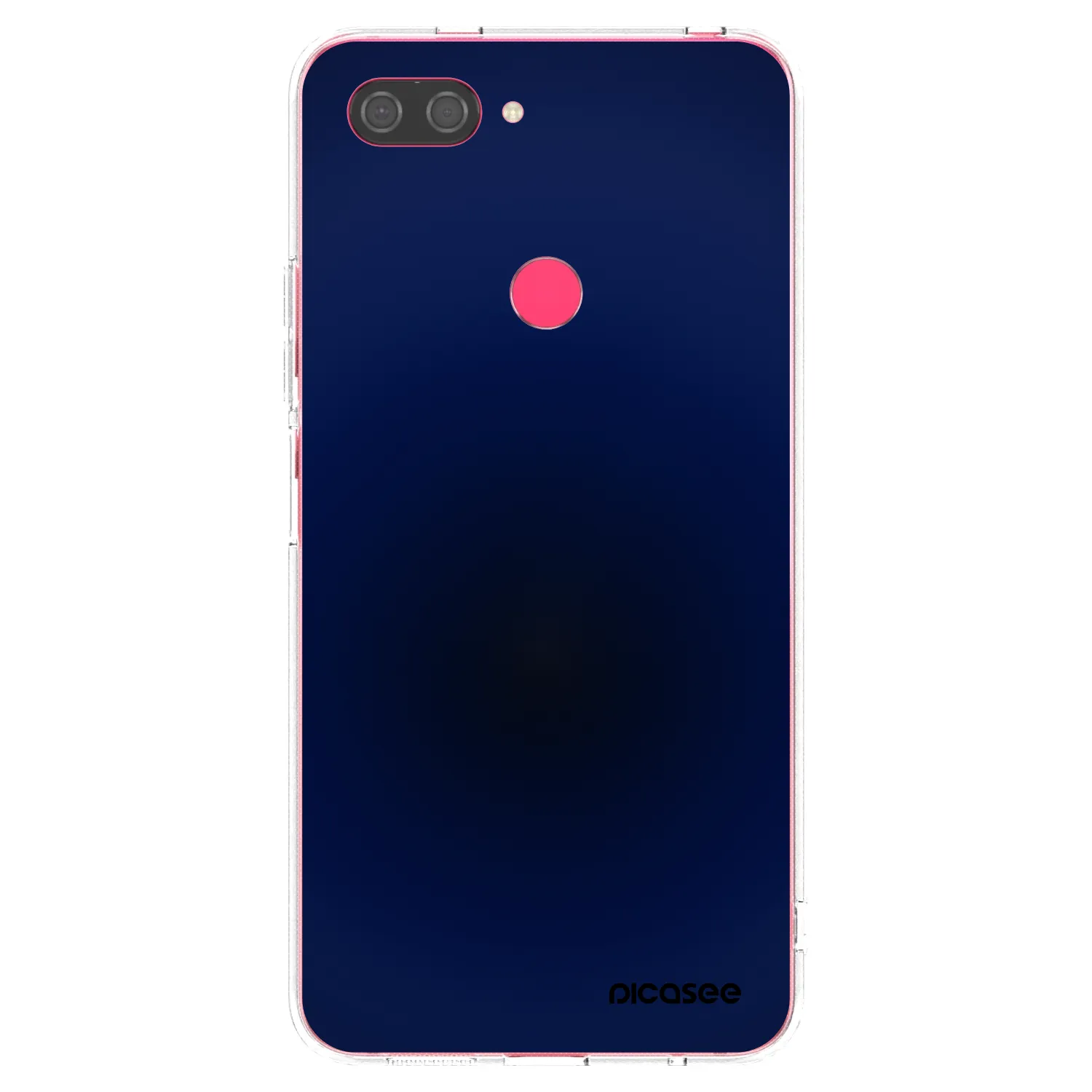 Picasee διαφανής θήκη σιλικόνης Xiaomi Mi 8 Lite - Deep Ocean