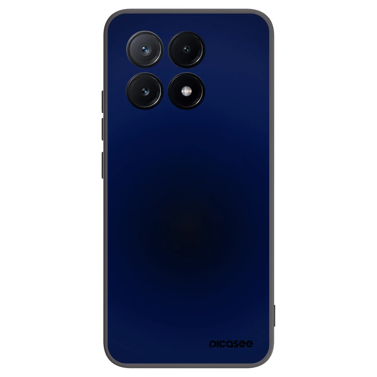 Picasee Μαύρη θήκη σιλικόνης για Xiaomi Poco X6 Pro - Deep Ocean