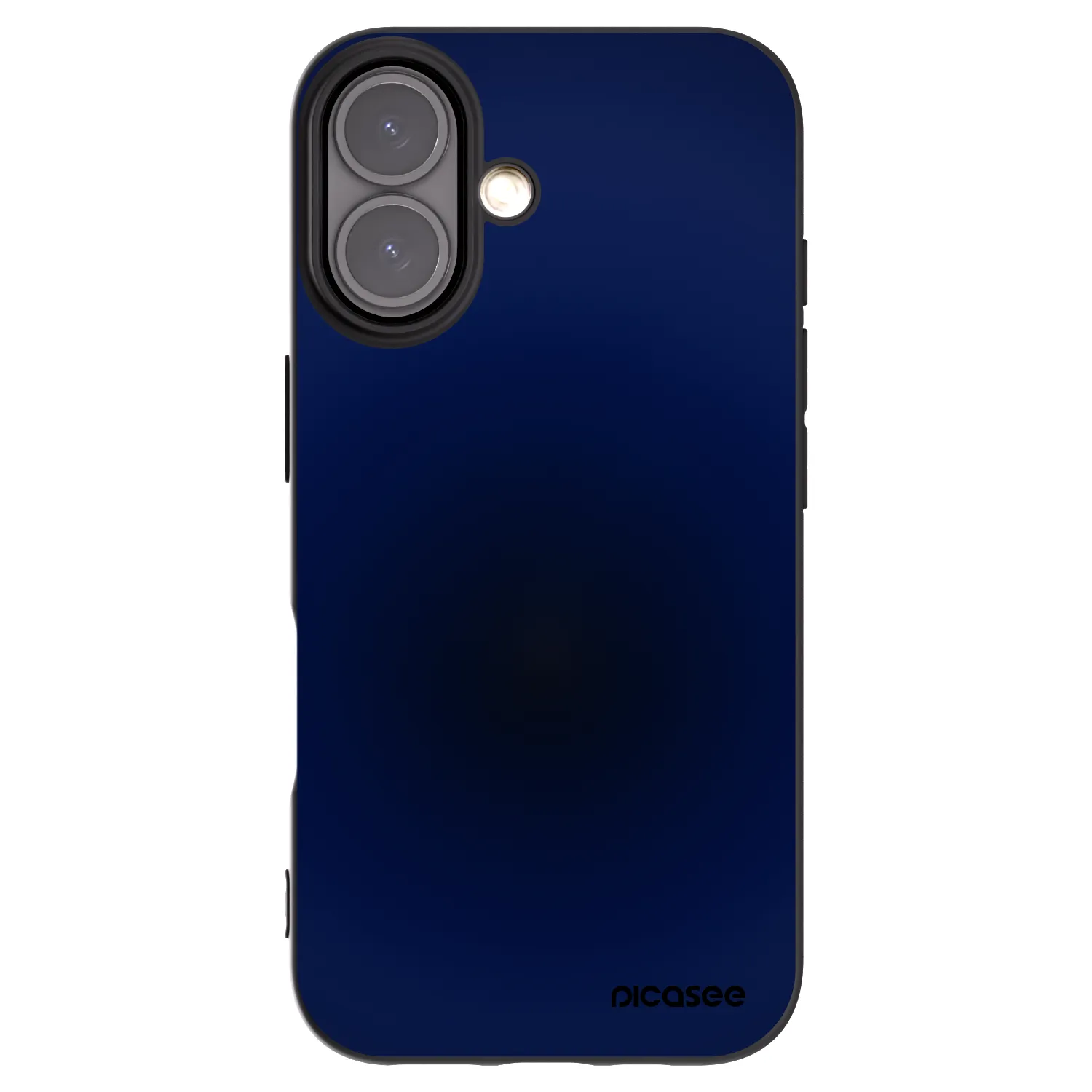Picasee Μαύρη θήκη σιλικόνης για Apple iPhone 16 - Deep Ocean