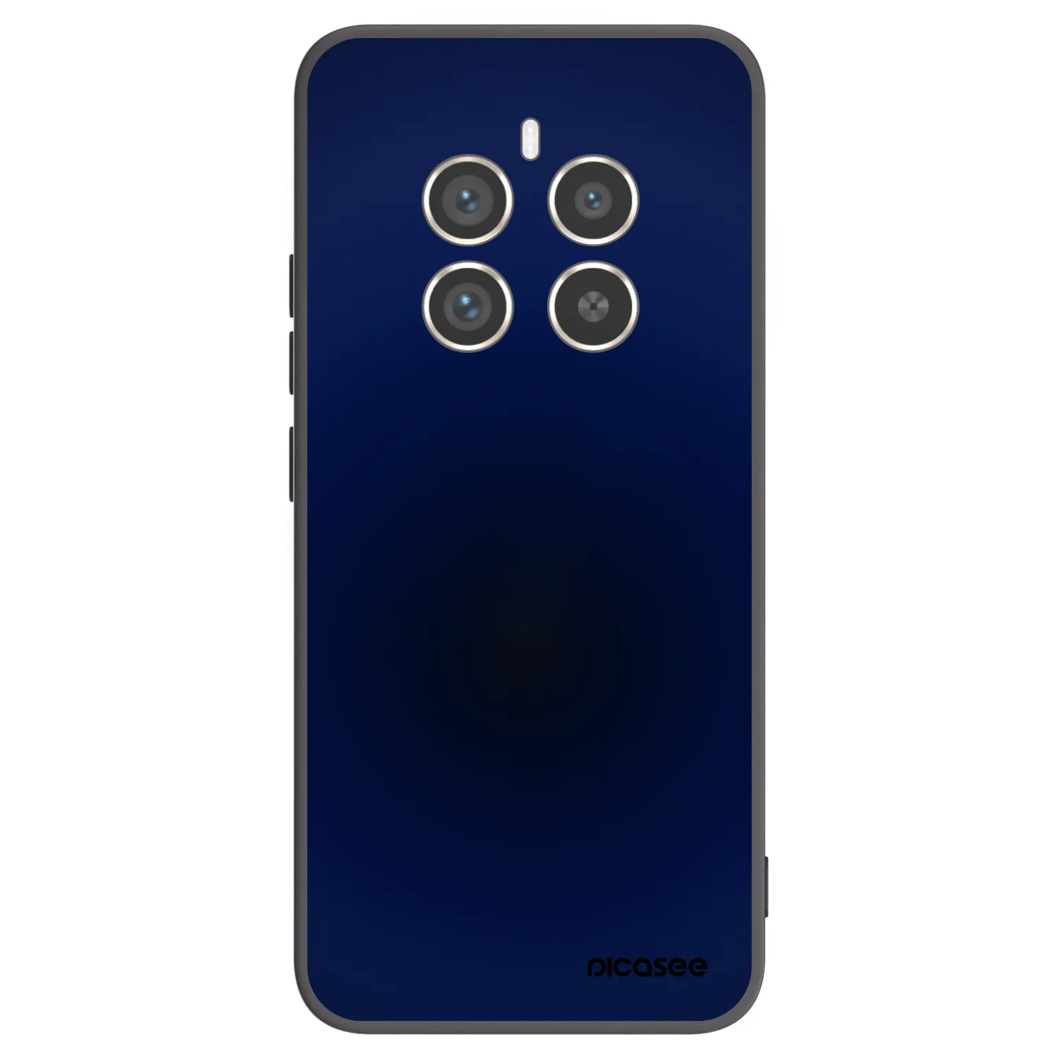 Picasee Μαύρη θήκη σιλικόνης για Realme 12 Pro 5G - Deep Ocean